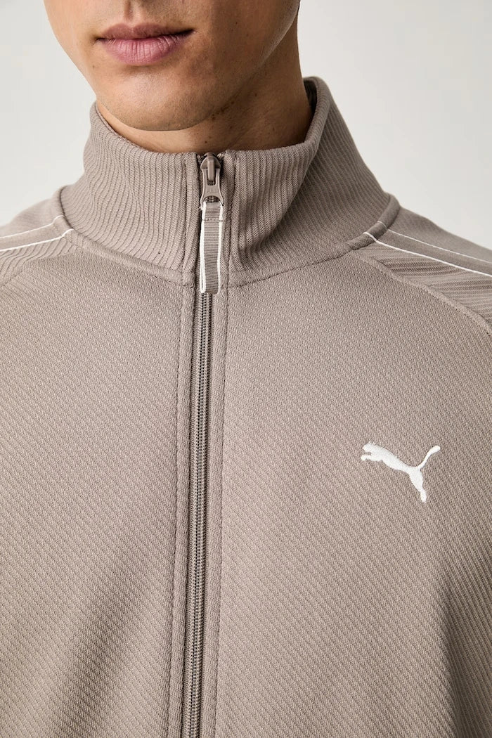 Puma fermuarlı erkek pamuklu CLASS sweatshirt