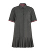 Claudie Pierlot Grey Pleated Mini Dress