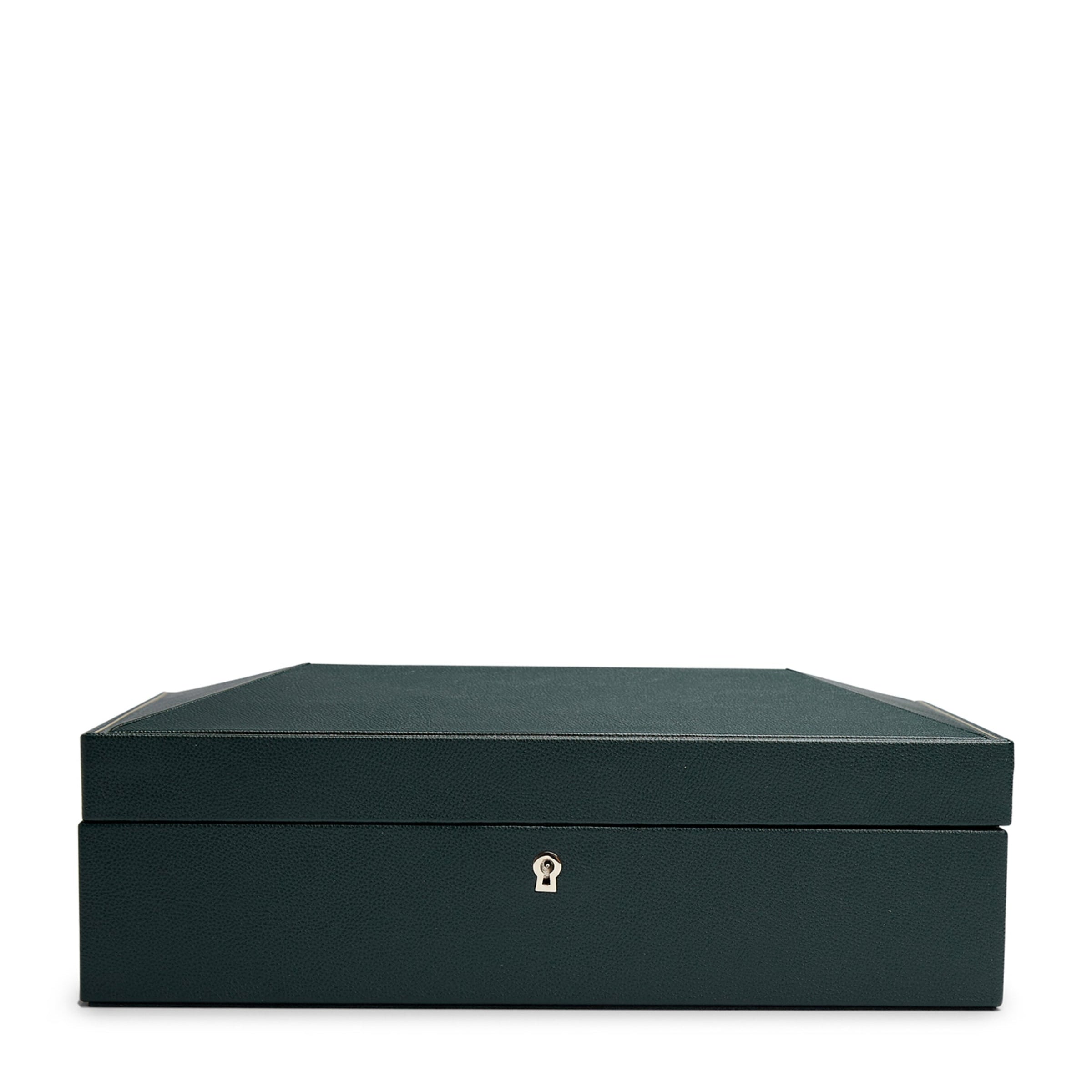 Vegan Leather 10-Piece Watch Box