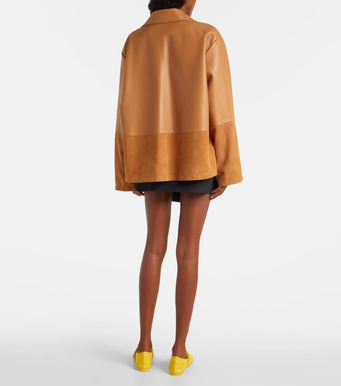 Loewe - Pyjama leather and suede jacket