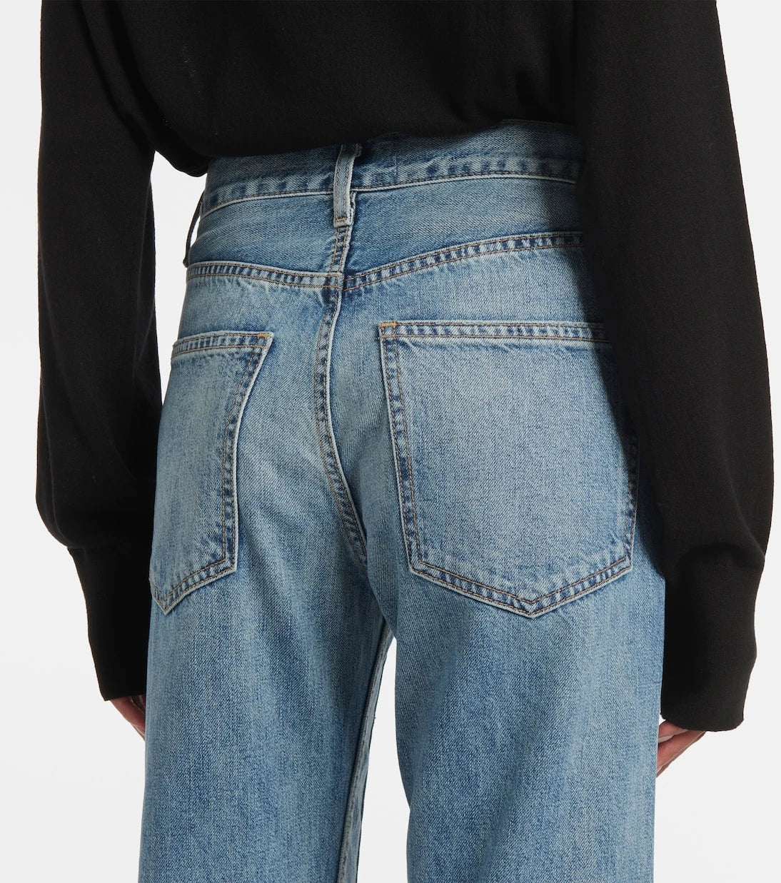Nili Lotan - Welder mid-rise straight jeans