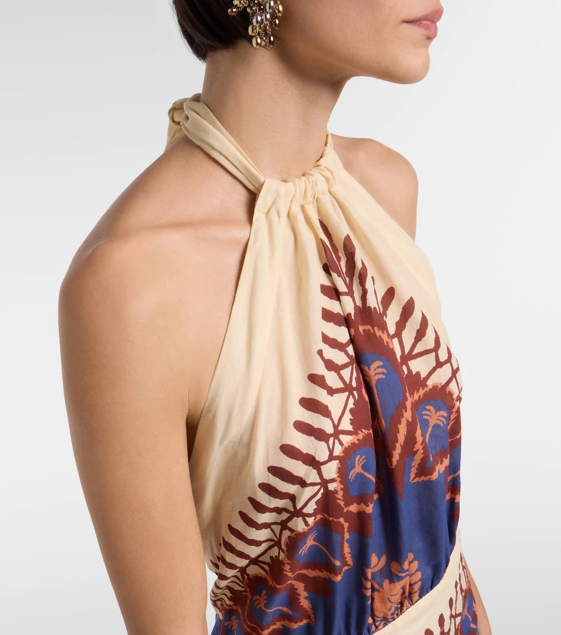 Johanna Ortiz - Printed cotton minidress