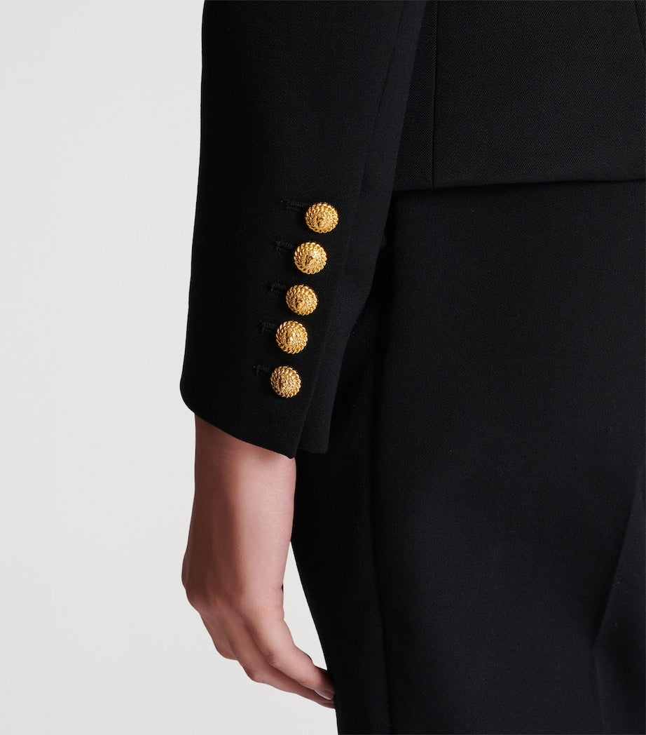 Balmain Wool Double-Breasted Blazer