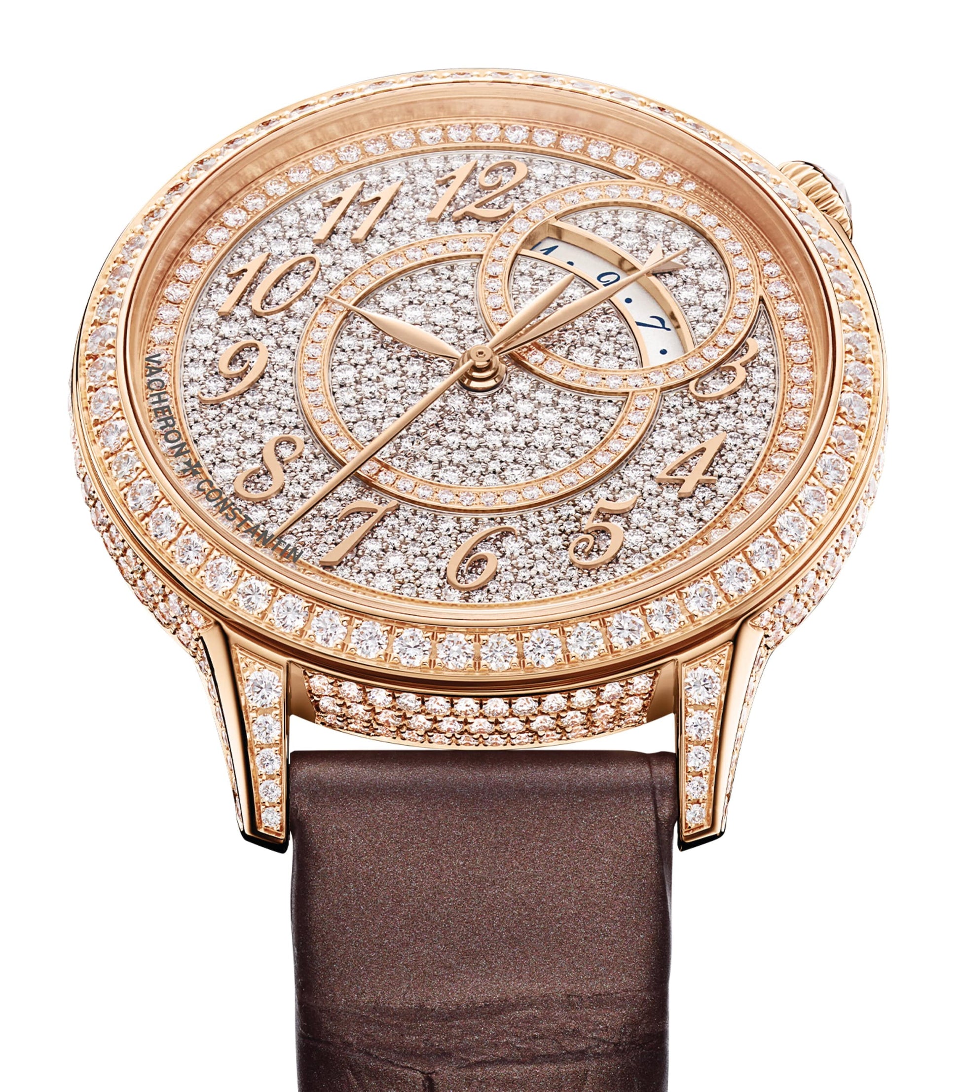 Rose Gold and Diamond Egérie Watch 35mm