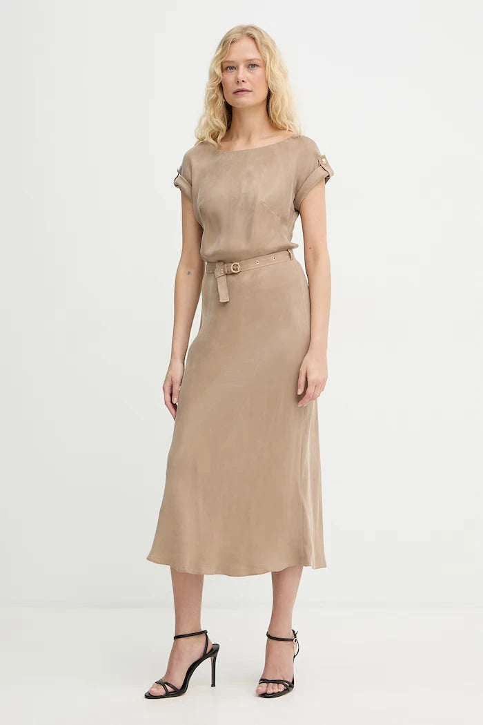 Guess рокля от вискоза DALIA