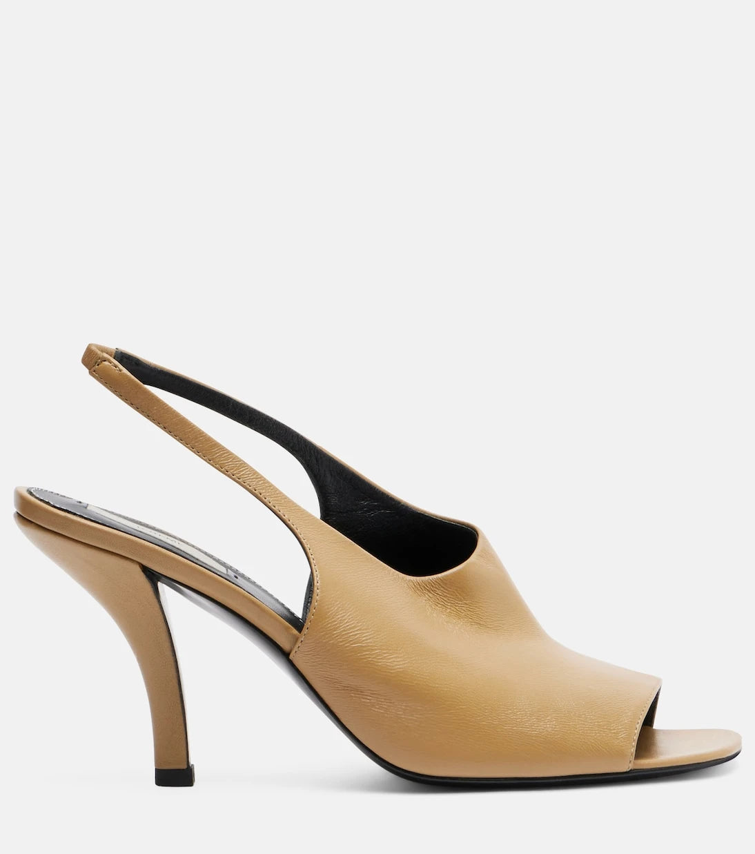 Toteme - Leather slingback sandals
