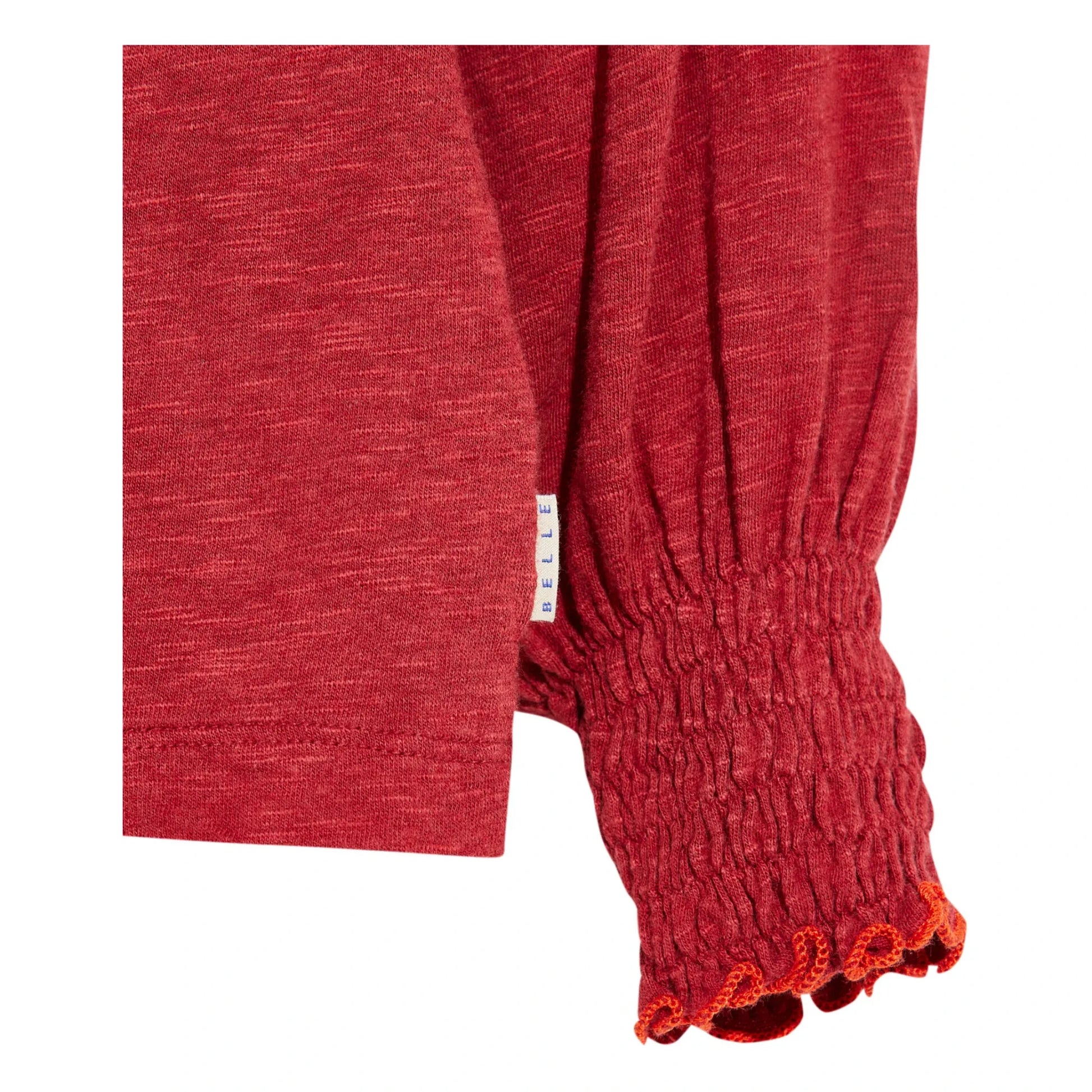 Bellerose - Molly Long Sleeve T-Shirt | Cherry red