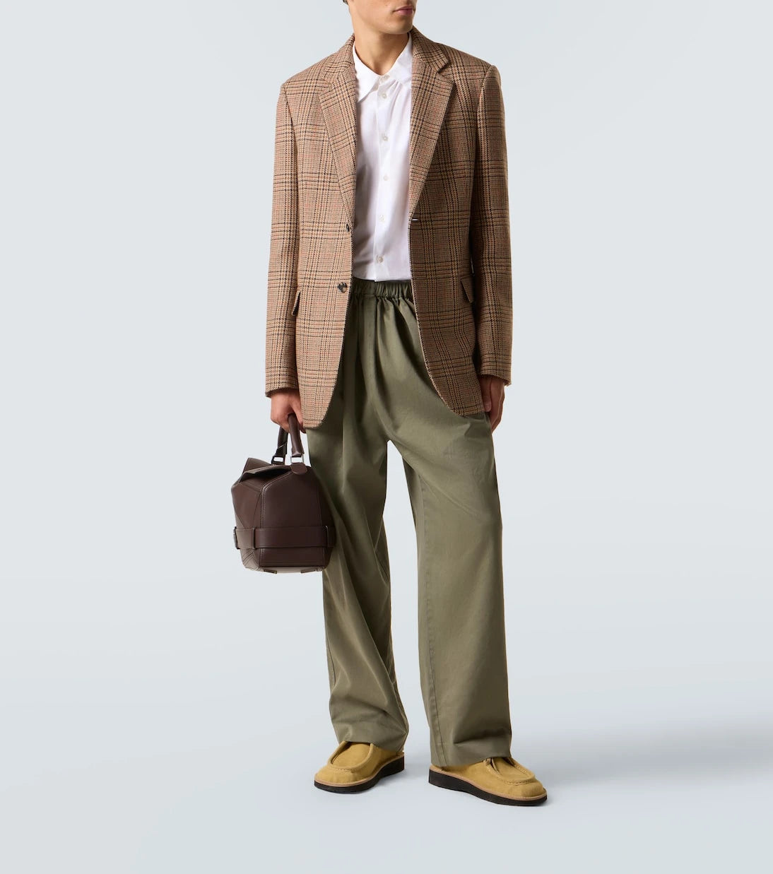 Loewe - Prince of Wales check wool blazer