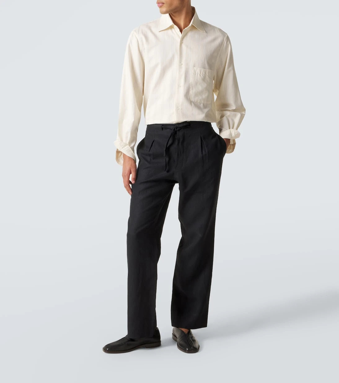 Stòffa - Linen straight pants