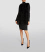 Yves Salomon Black Feather Gilet
