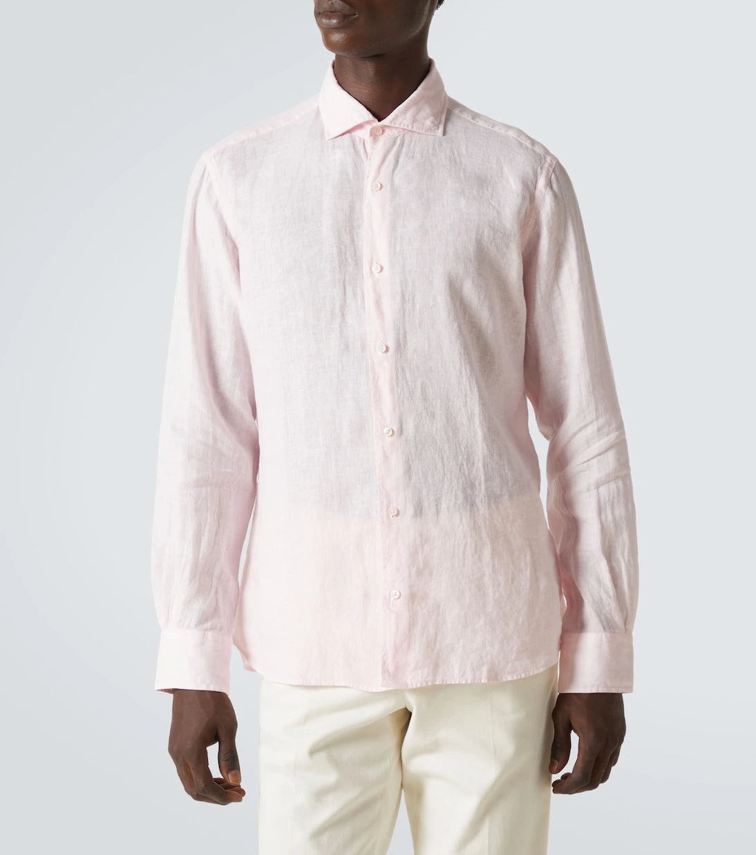 Fedeli - Linen Oxford shirt