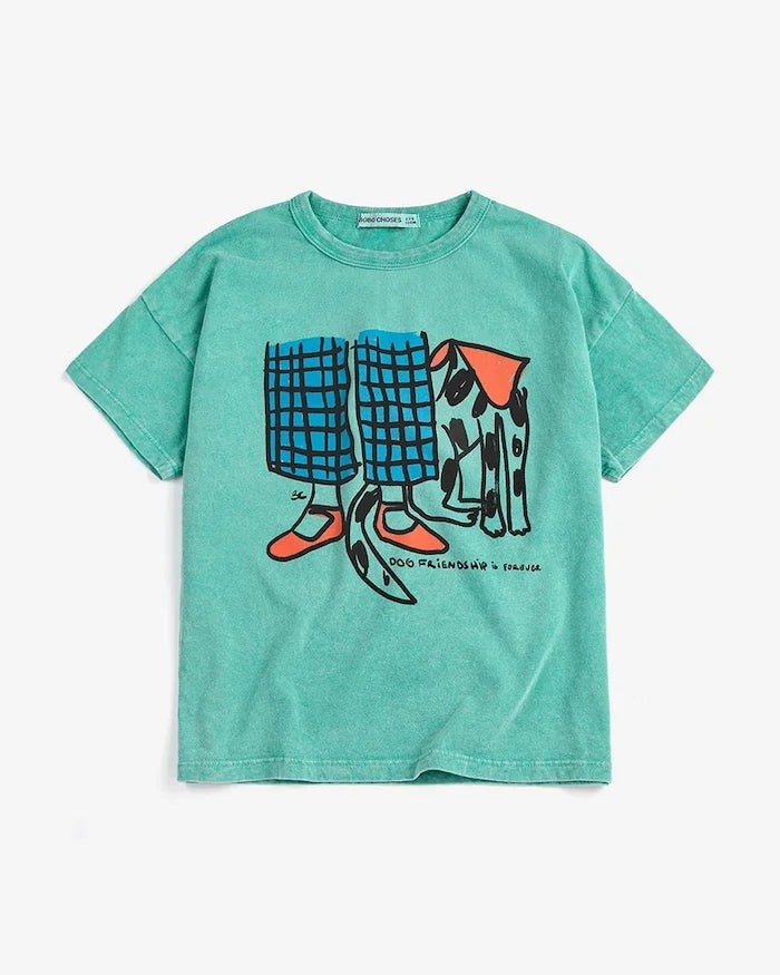 Bobo Choses Dog Friendship Çocuk Pamuklu Tişört