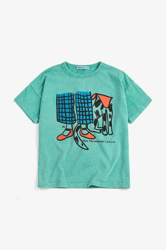 Bobo Choses Dog Friendship Çocuk Pamuklu Tişört