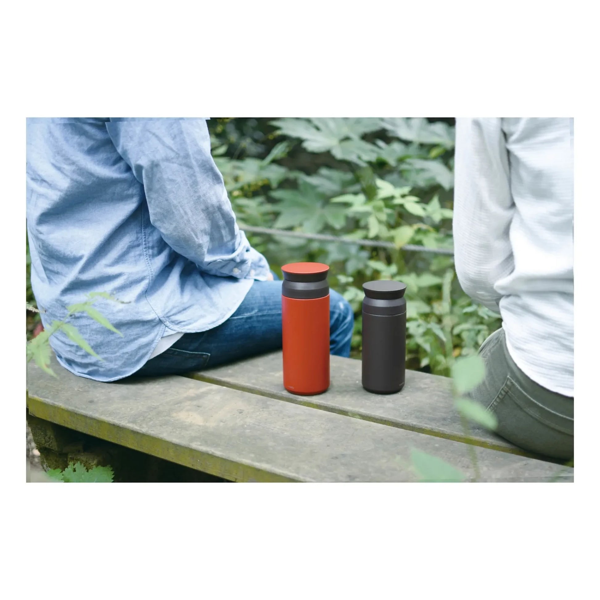 Kinto - Travel Thermos Flask | Khaki