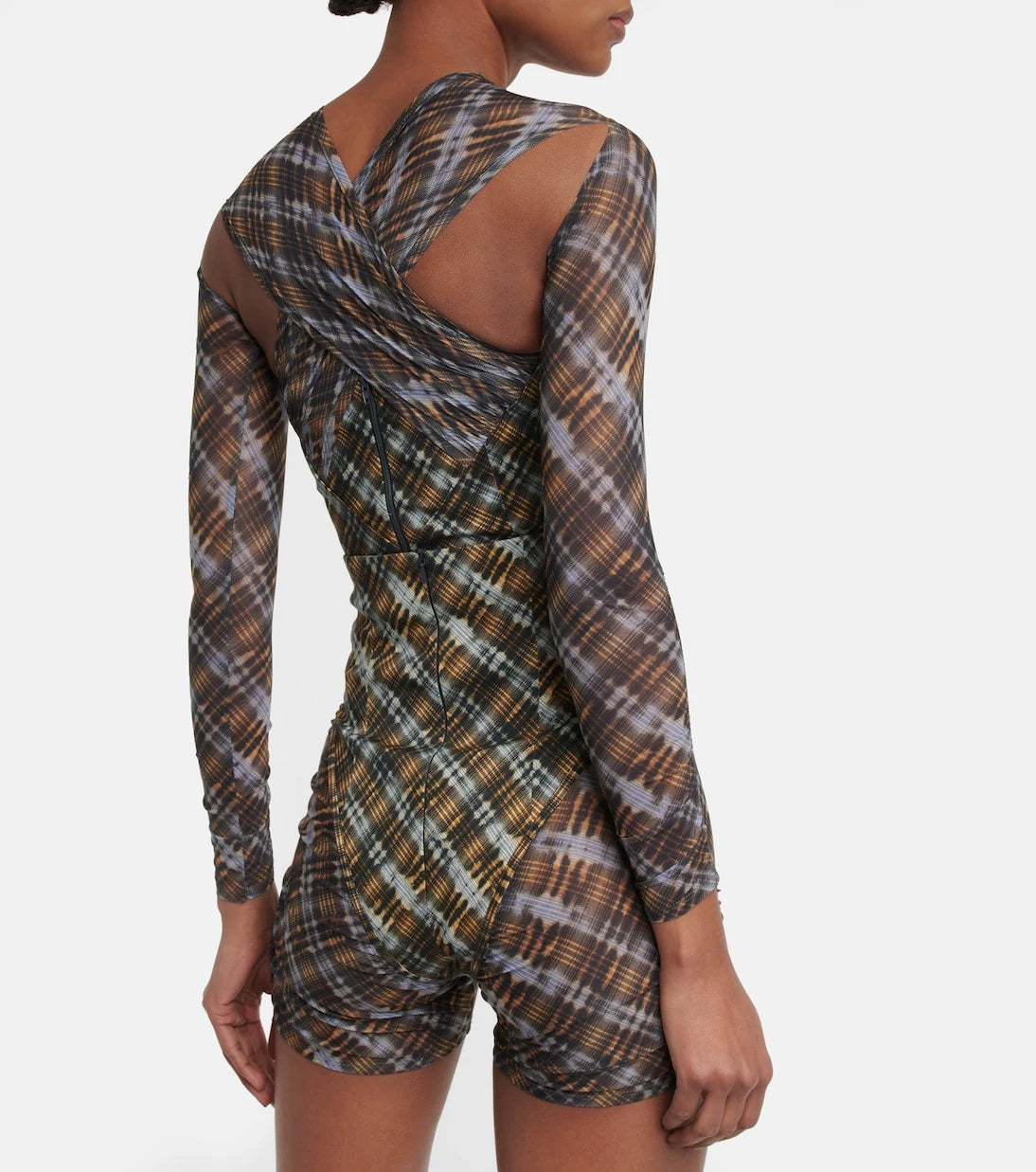 KNWLS - Scythe checked shorts
