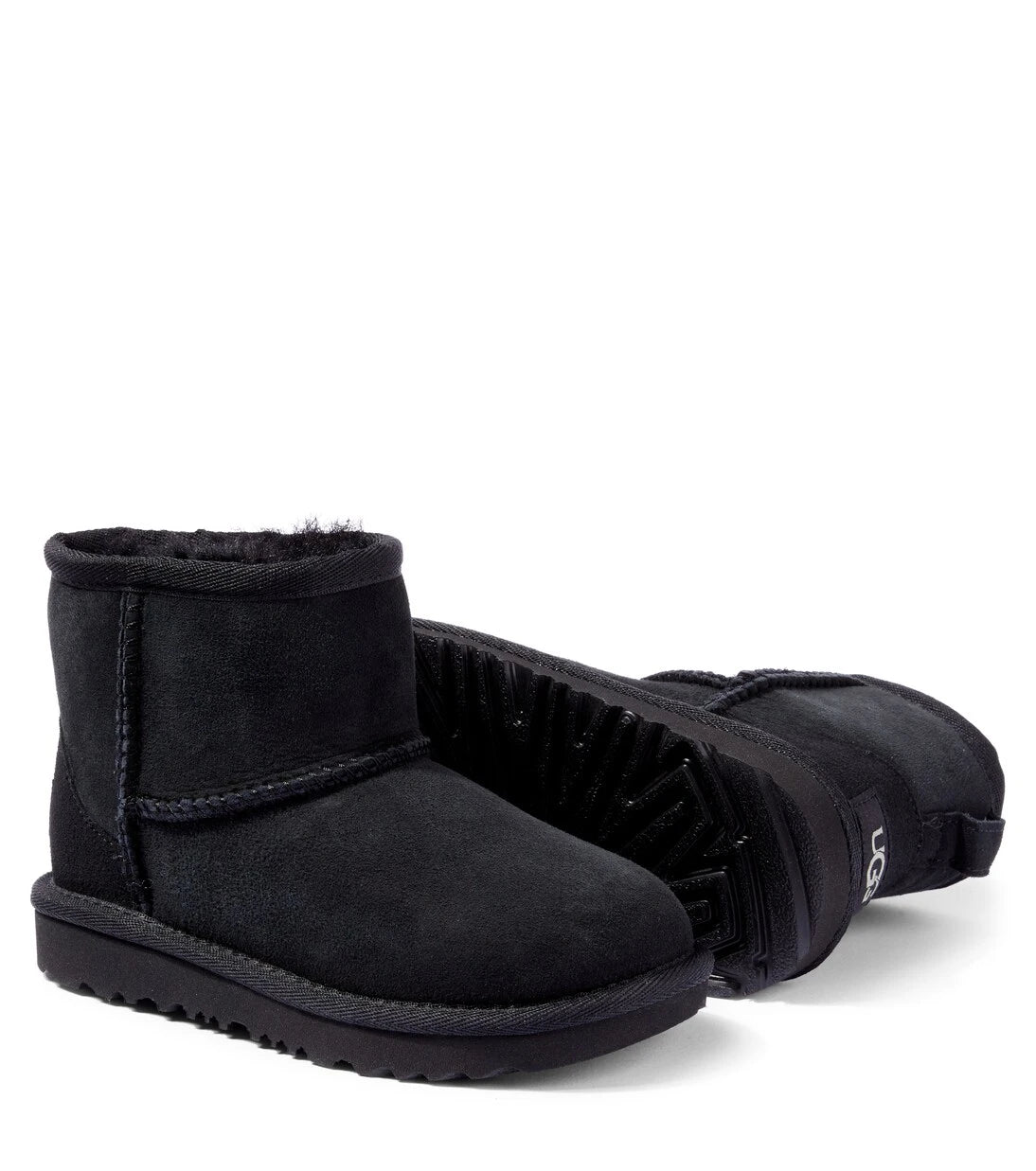 UGG Kids - جزمة كلاسيك ميني II كاحل من الشمواه
