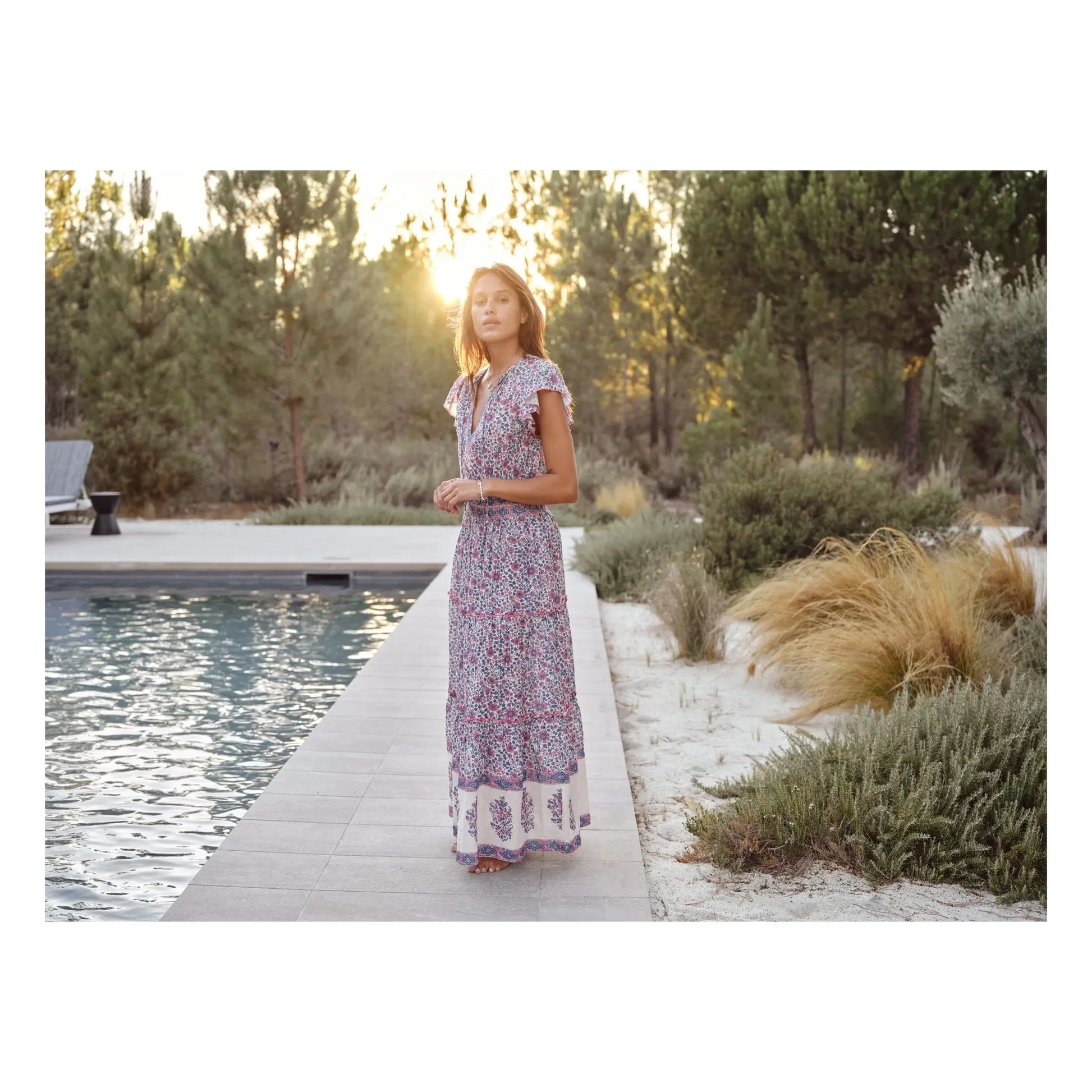 M.A.B.E. - Della dress | Blue