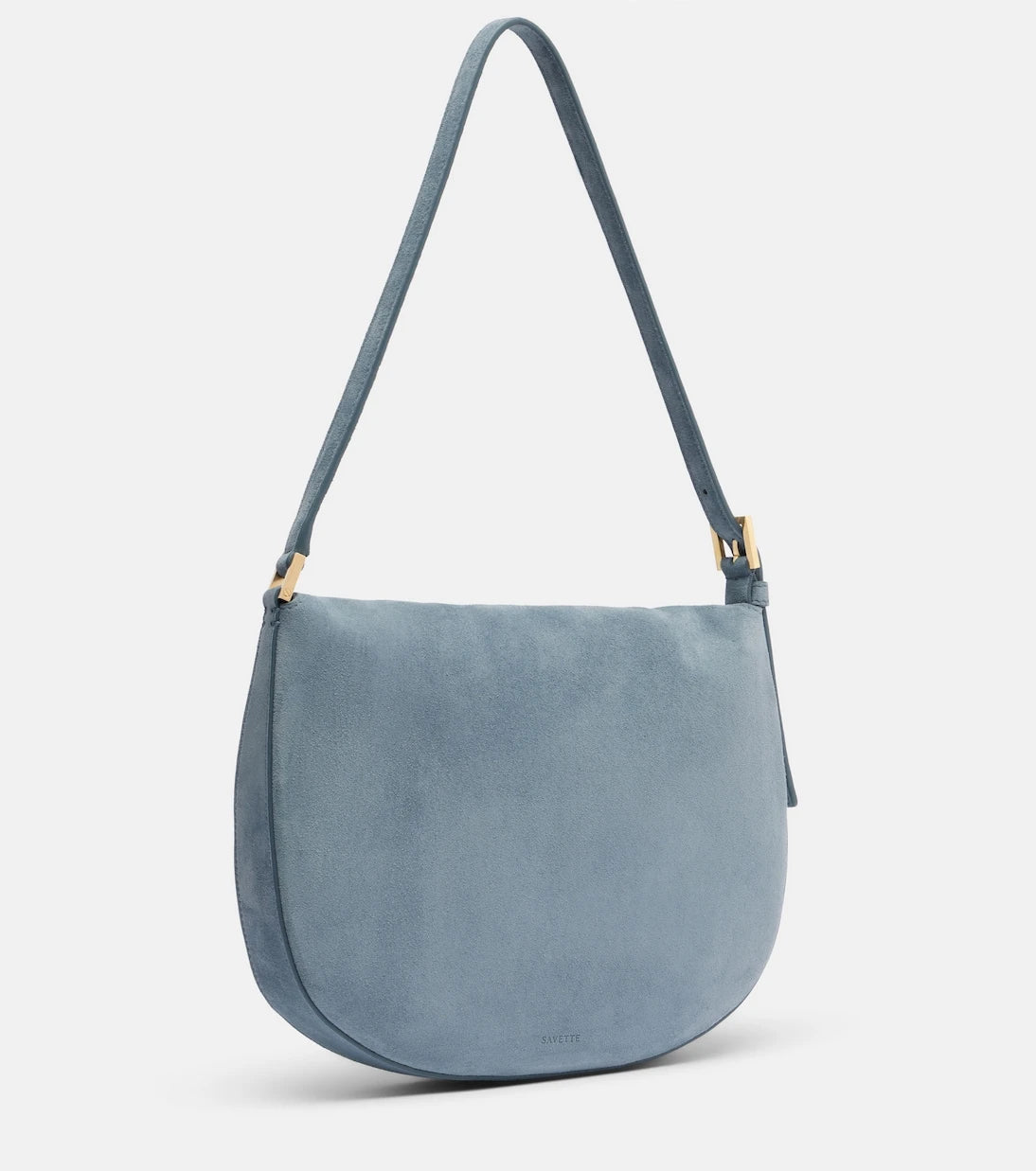 Savette - Tondo Small suede shoulder bag