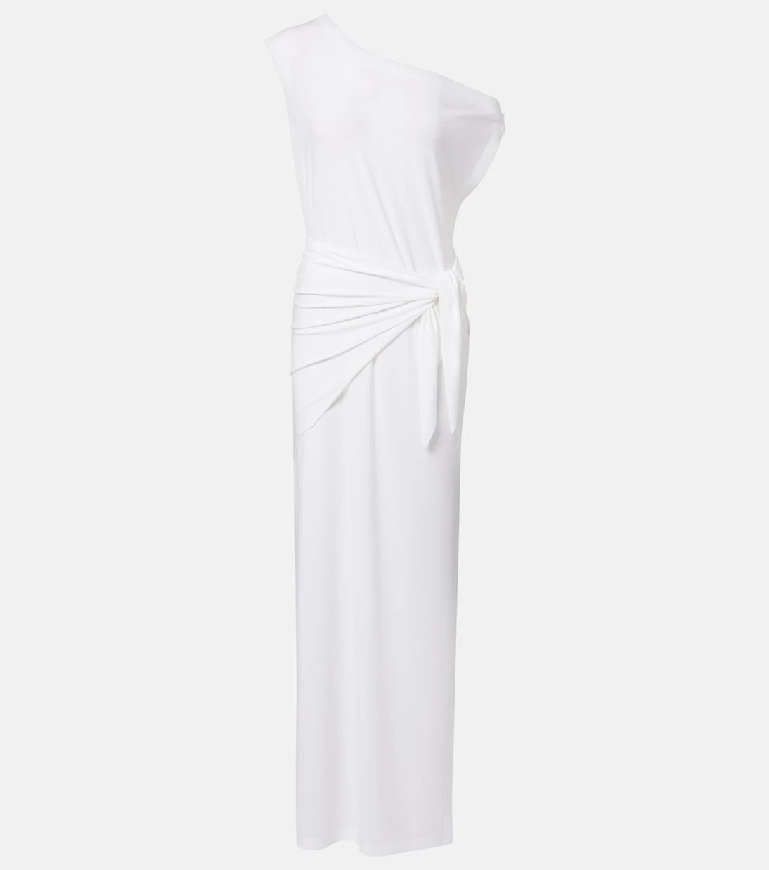 Norma Kamali - One-shoulder jersey maxi dress