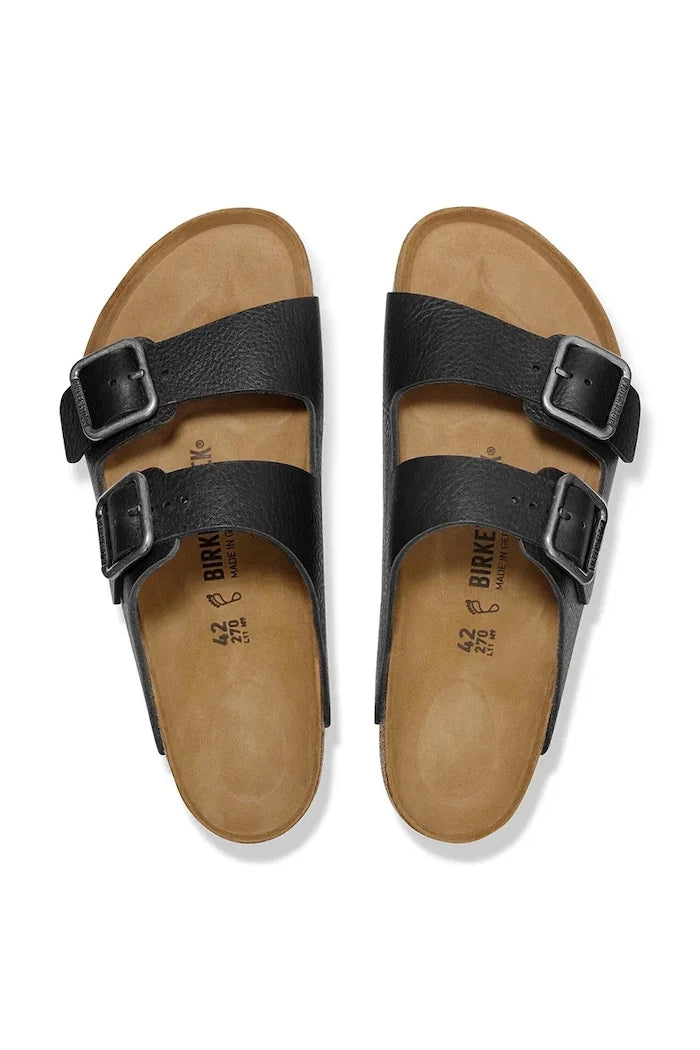 Birkenstock чехли мъжки от кожа Arizona
