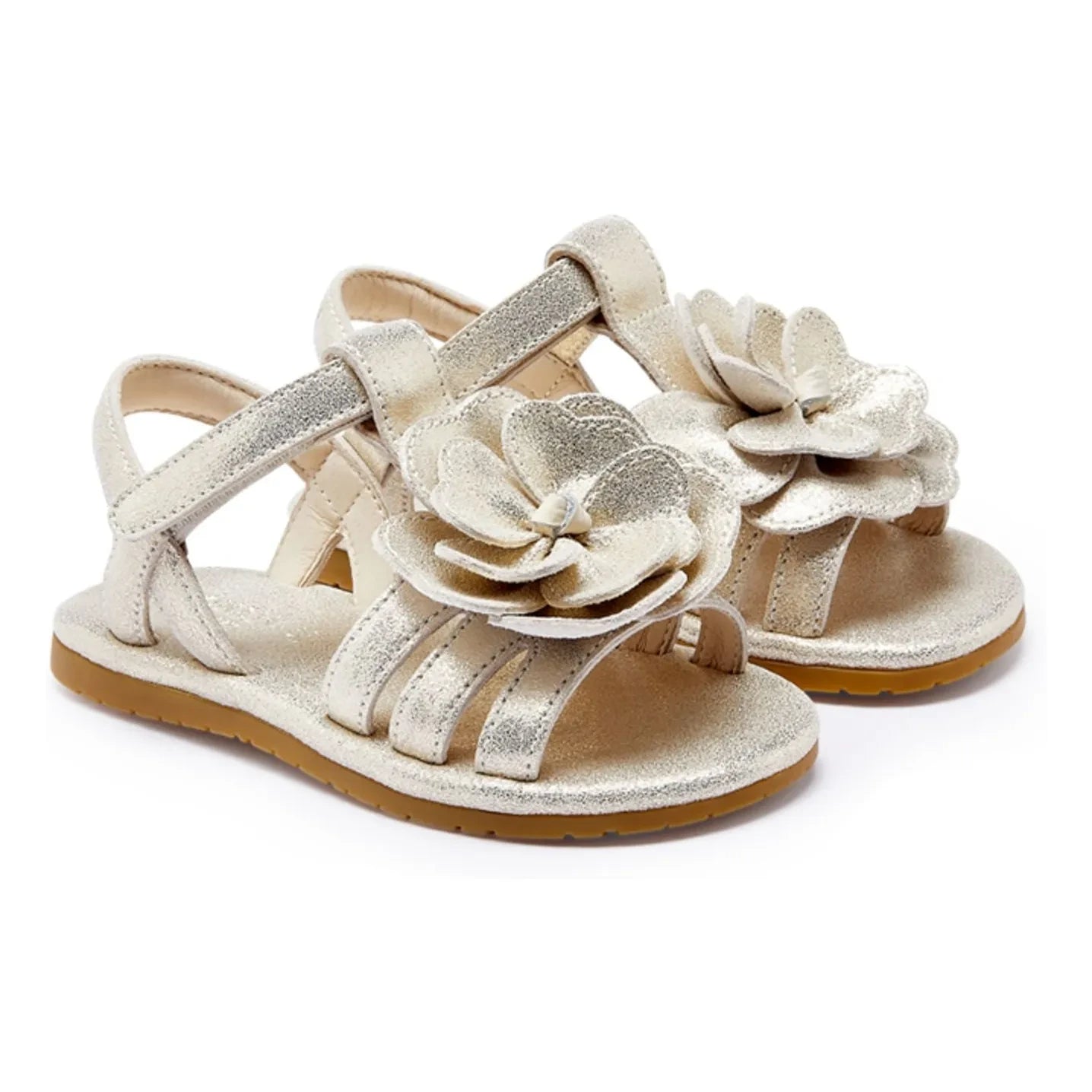 Donsje - Jiles Fields Flower Sandals | Silver