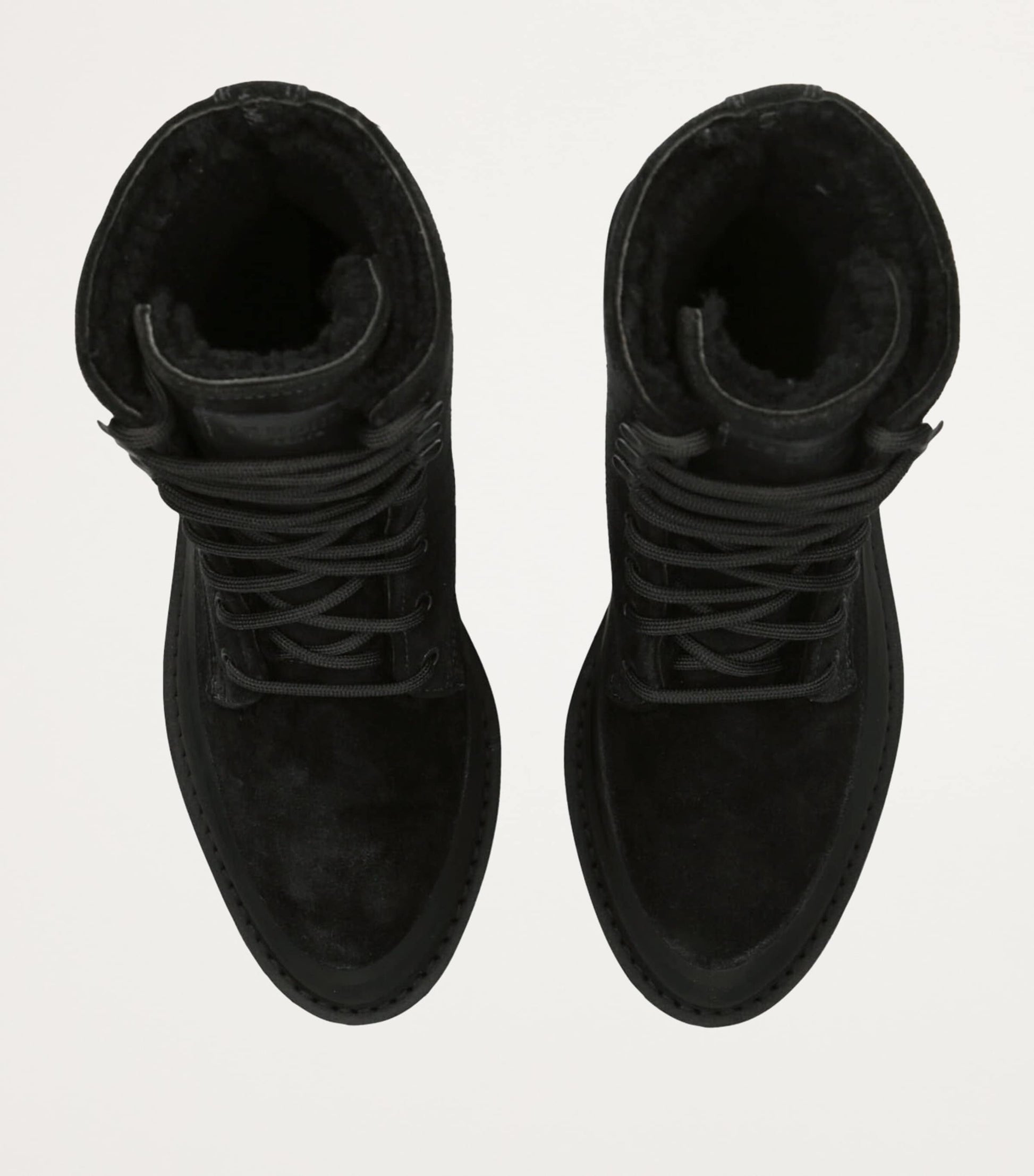 Le Monde Beryl Black Suede Dolomite Ankle Boots