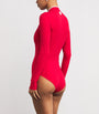 UPF 50+ Tyra Long-Sleeve Swimsuit RED