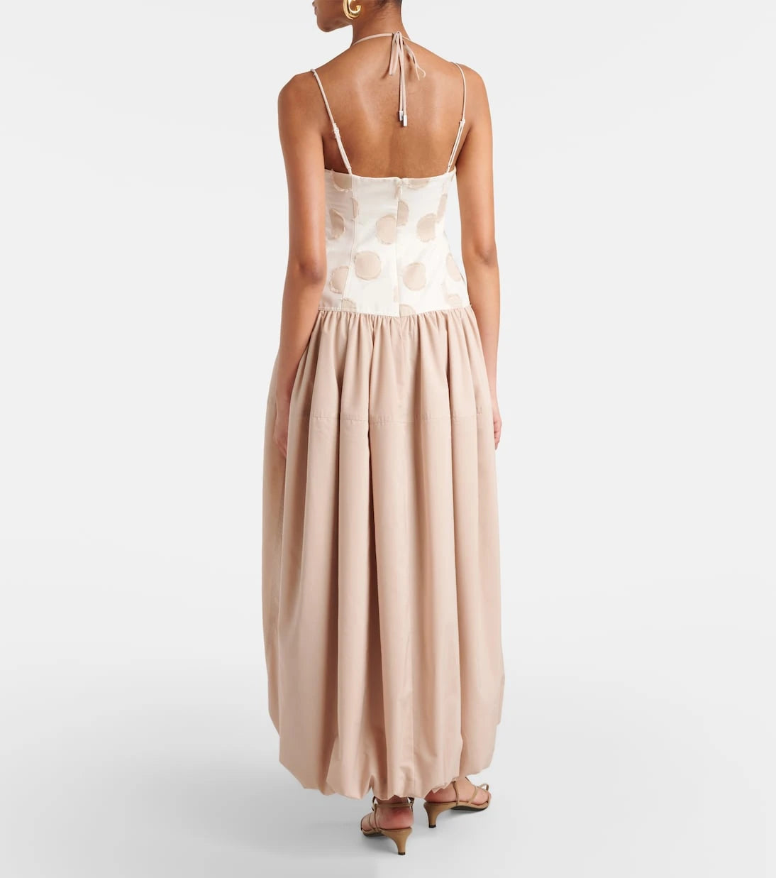 Simkhai - Pfeiffer polka-dot midi dress
