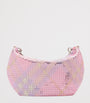 Pink Chainmail Shoulder Bag