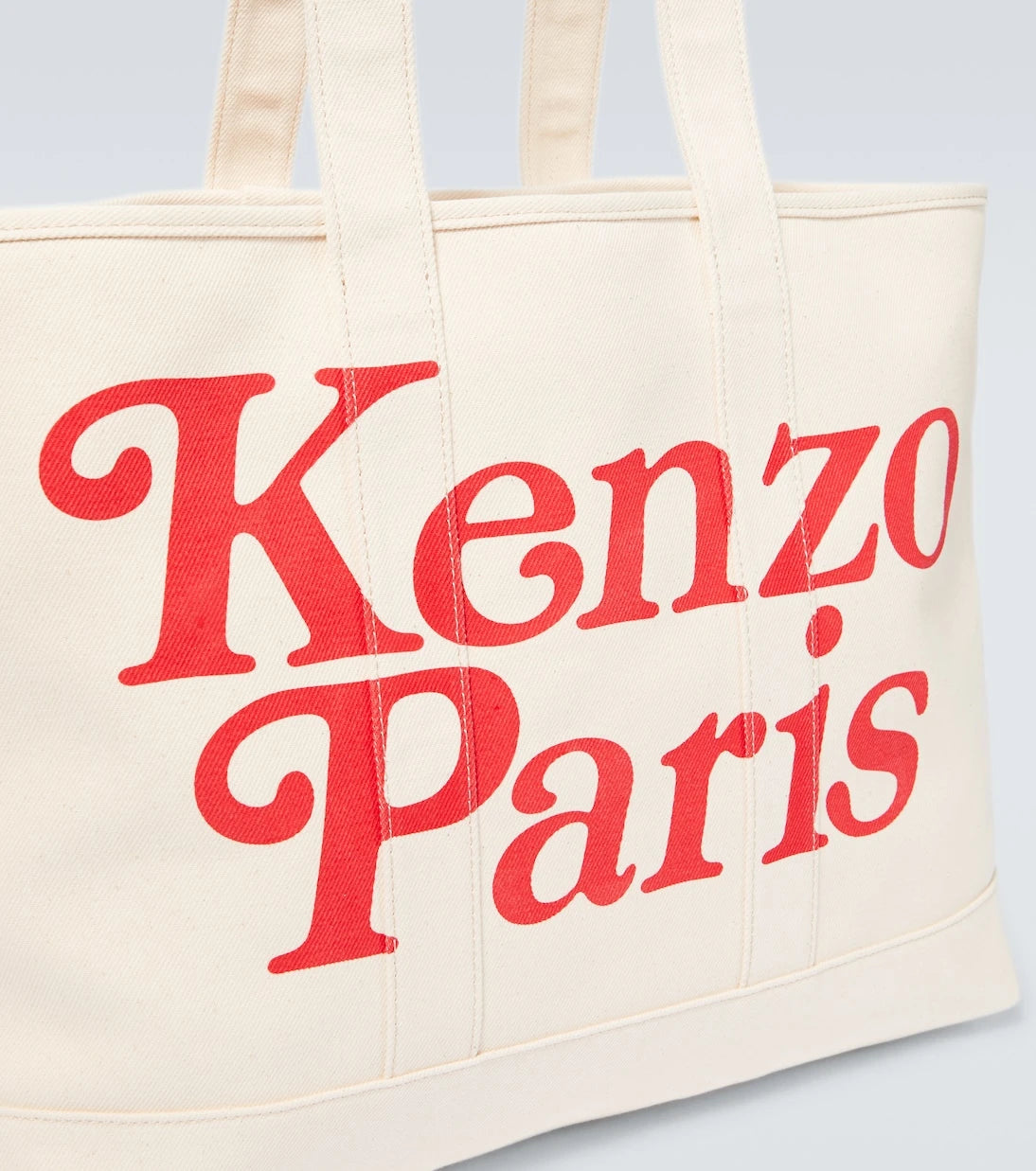 Kenzo - x Verdy Kenzo Utility Large canvas tote bag