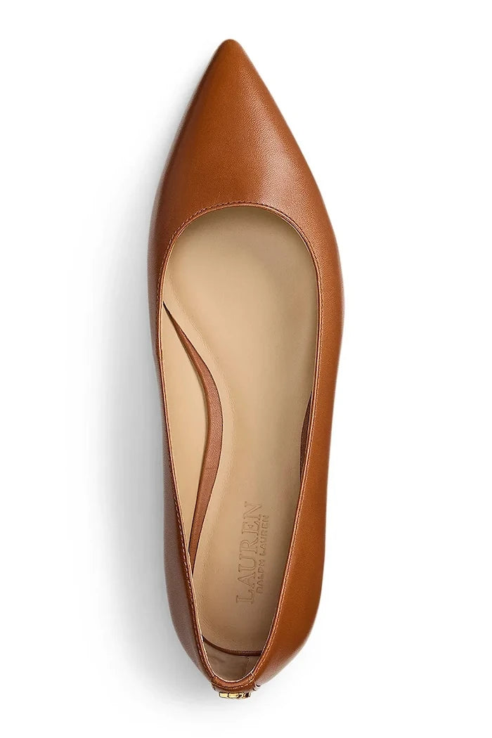 Кожени балеринки Lauren Ralph Lauren Londyn