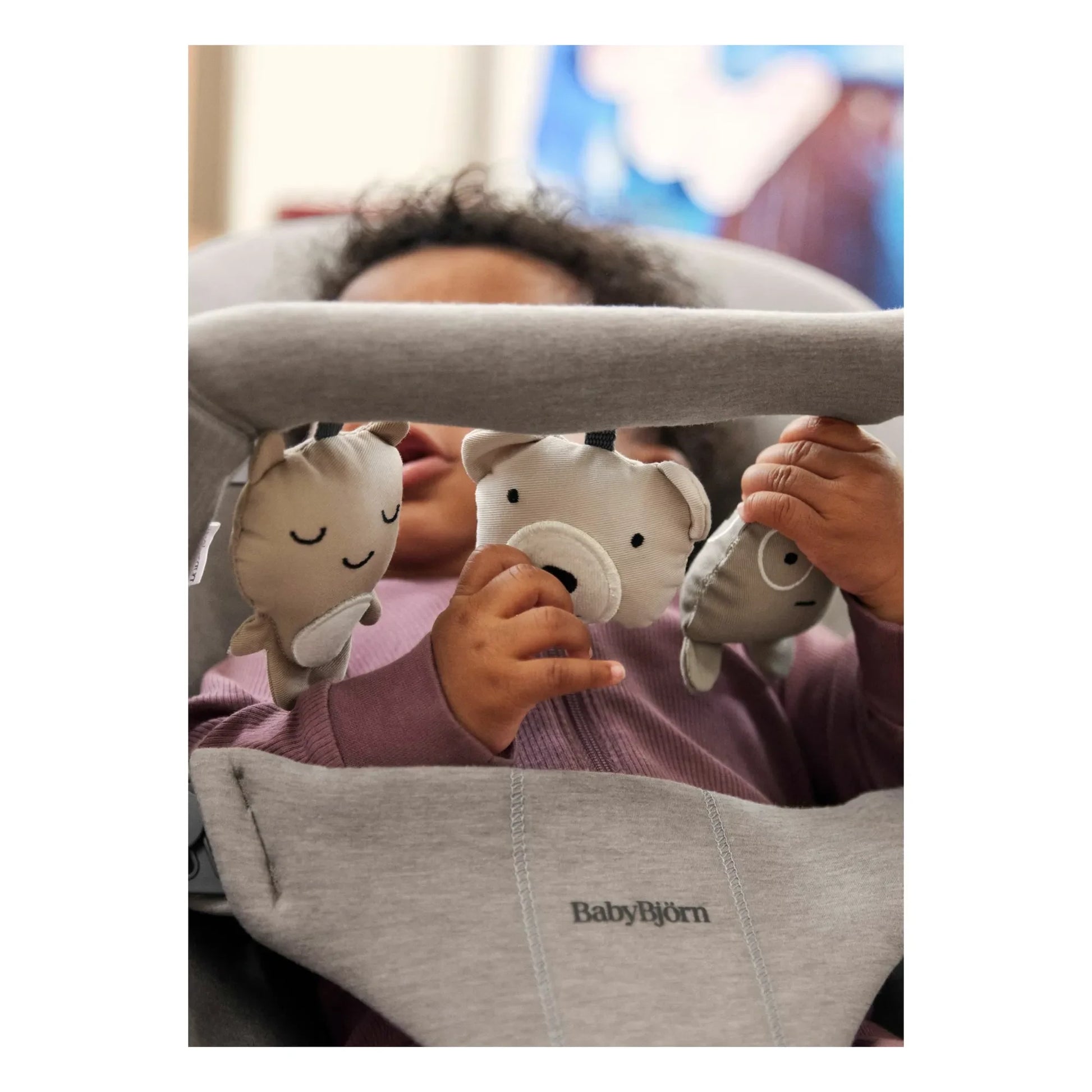 BabyBjörn - Amis Doux deckchair arch | Sand grey