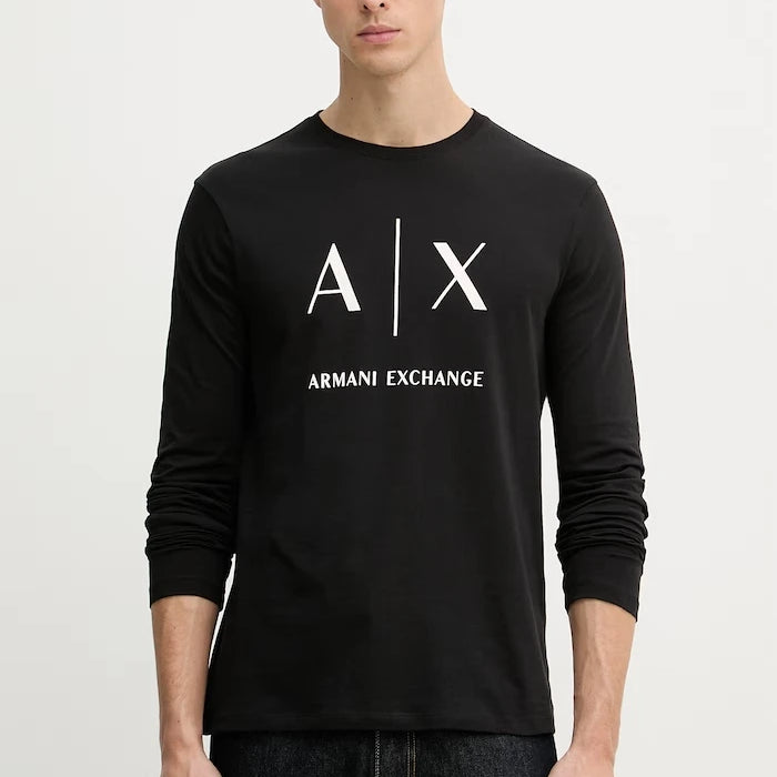 Armani Exchange uzun kollu erkek pamuklu
