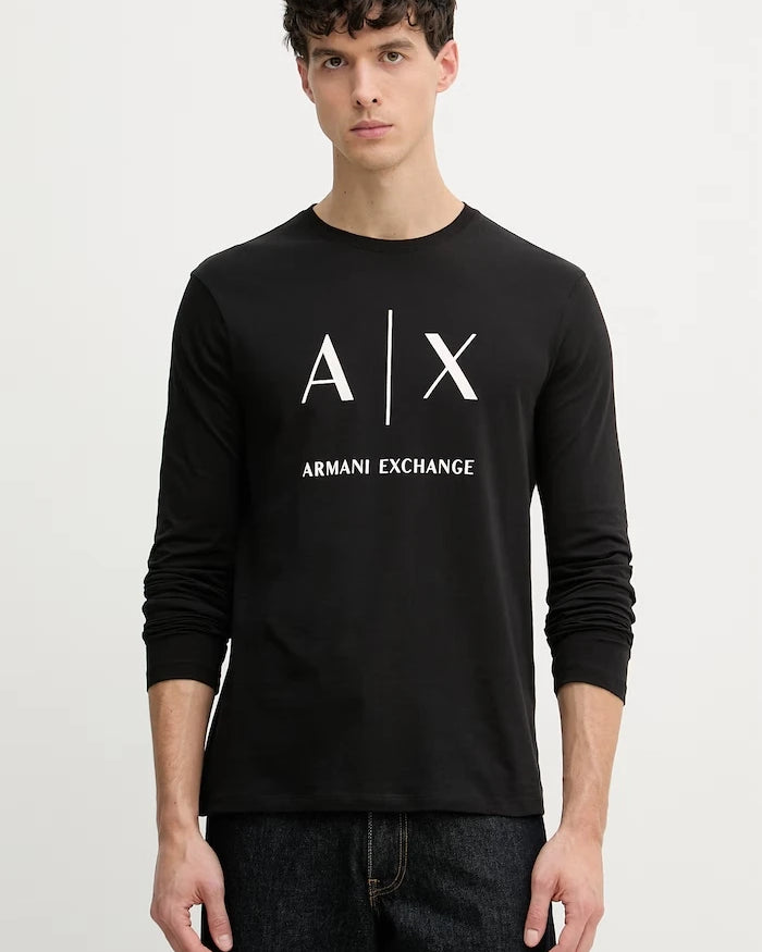 Armani Exchange uzun kollu erkek pamuklu