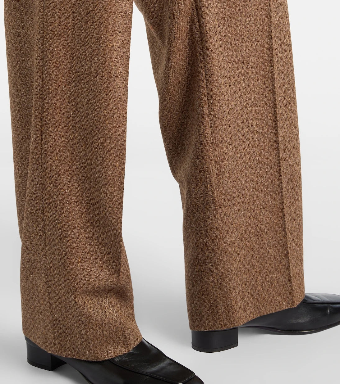 Blazé Milano - Amel silk and wool wide-leg pants