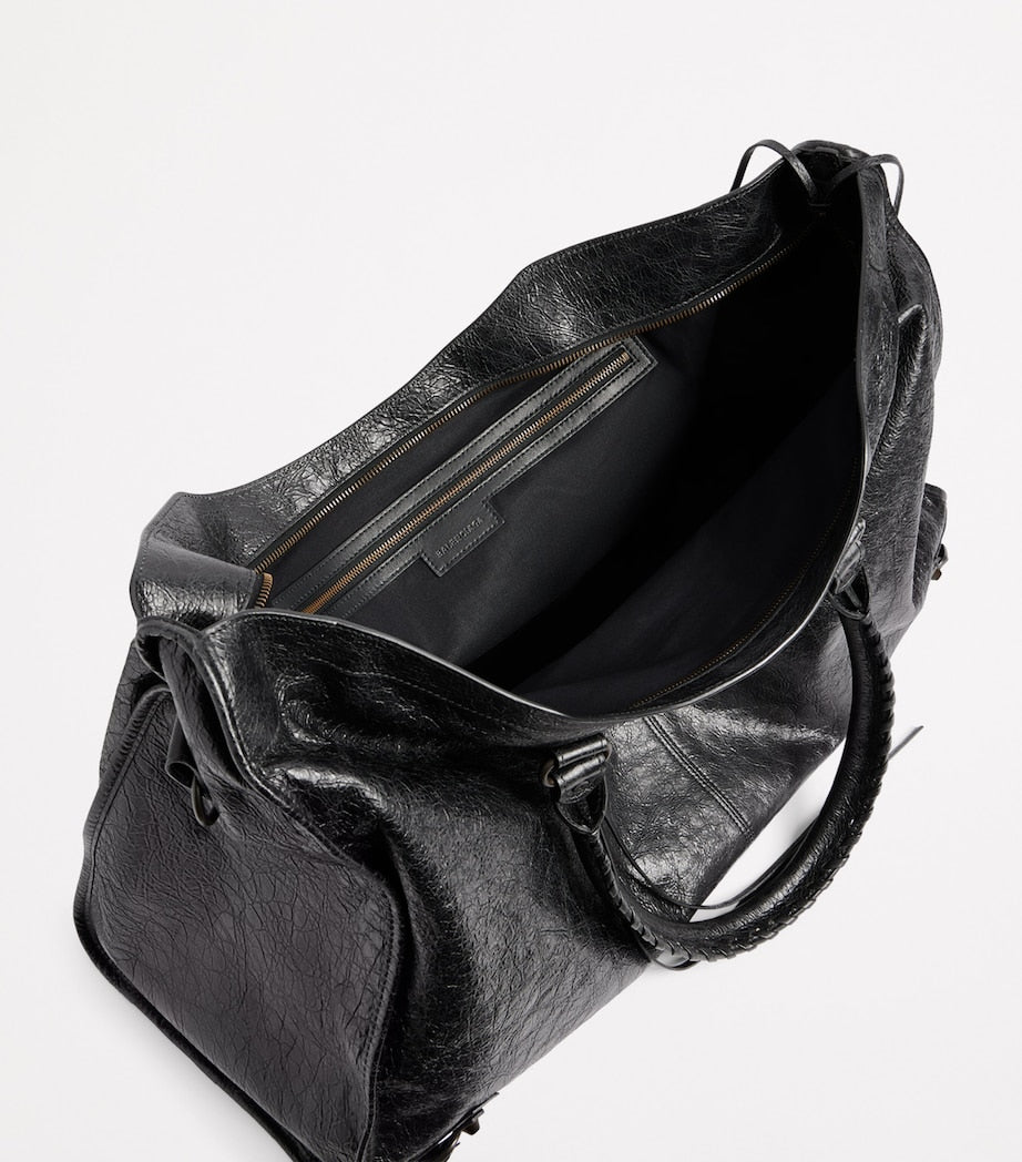 Leather Le City Travel Top-Handle Bag