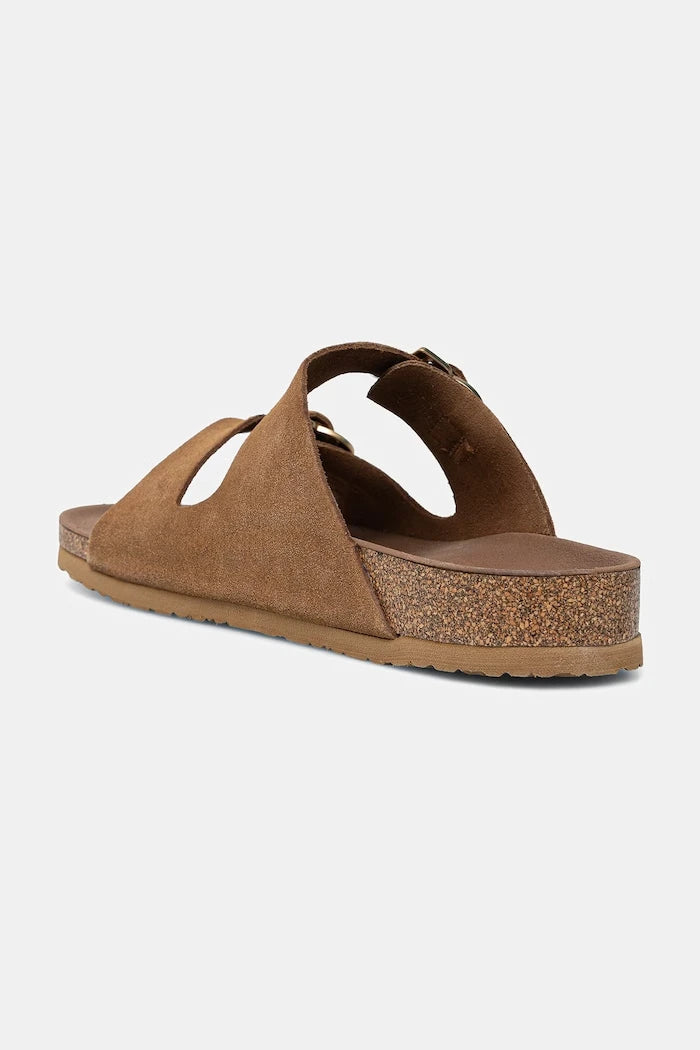 Skechers kadın süet terlik ARCH FIT GRANOLA