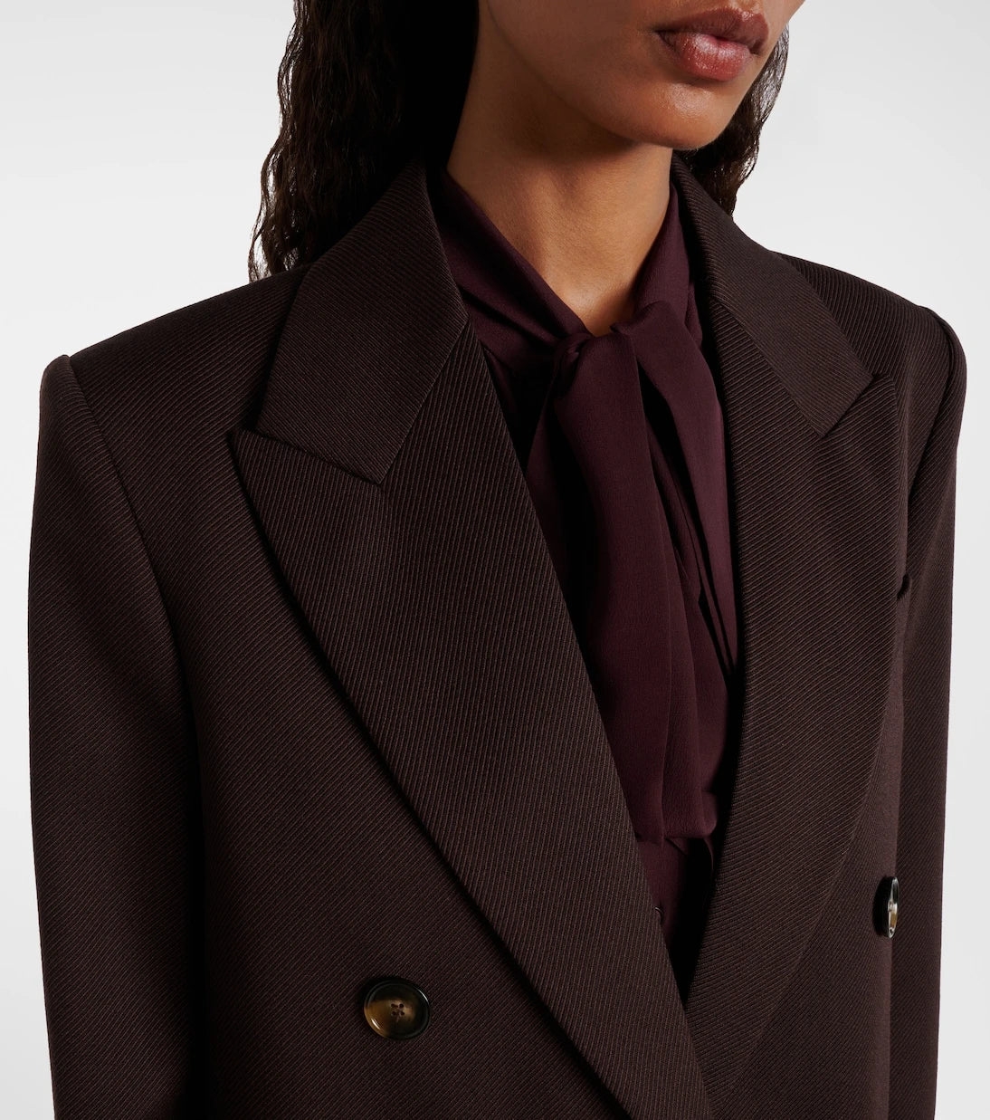 Stella McCartney - Wool twill coat
