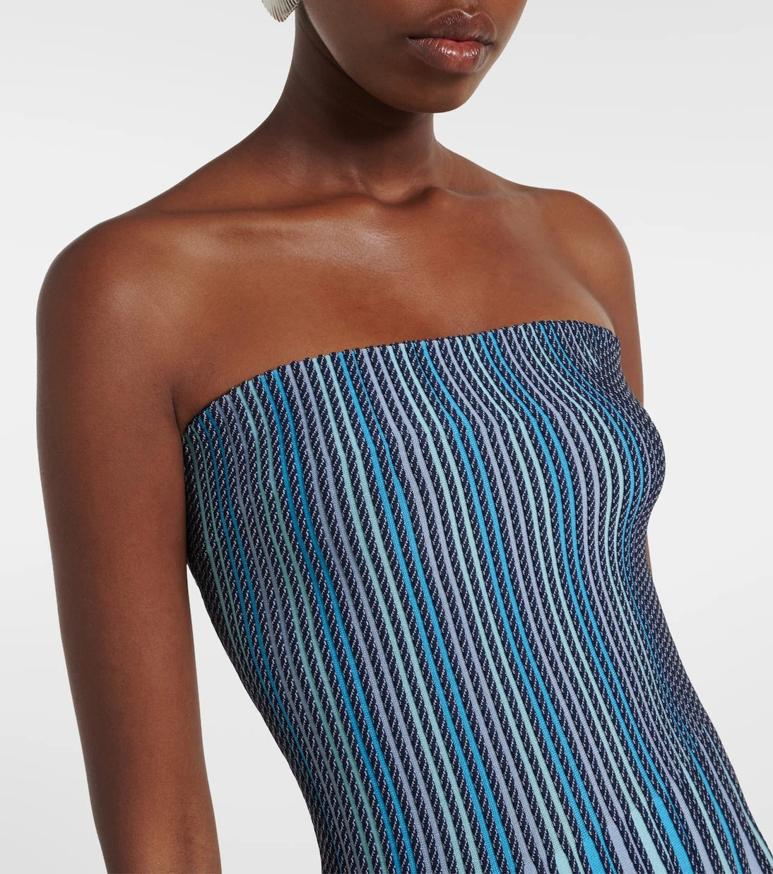 Simkhai - Soleil striped midi dress