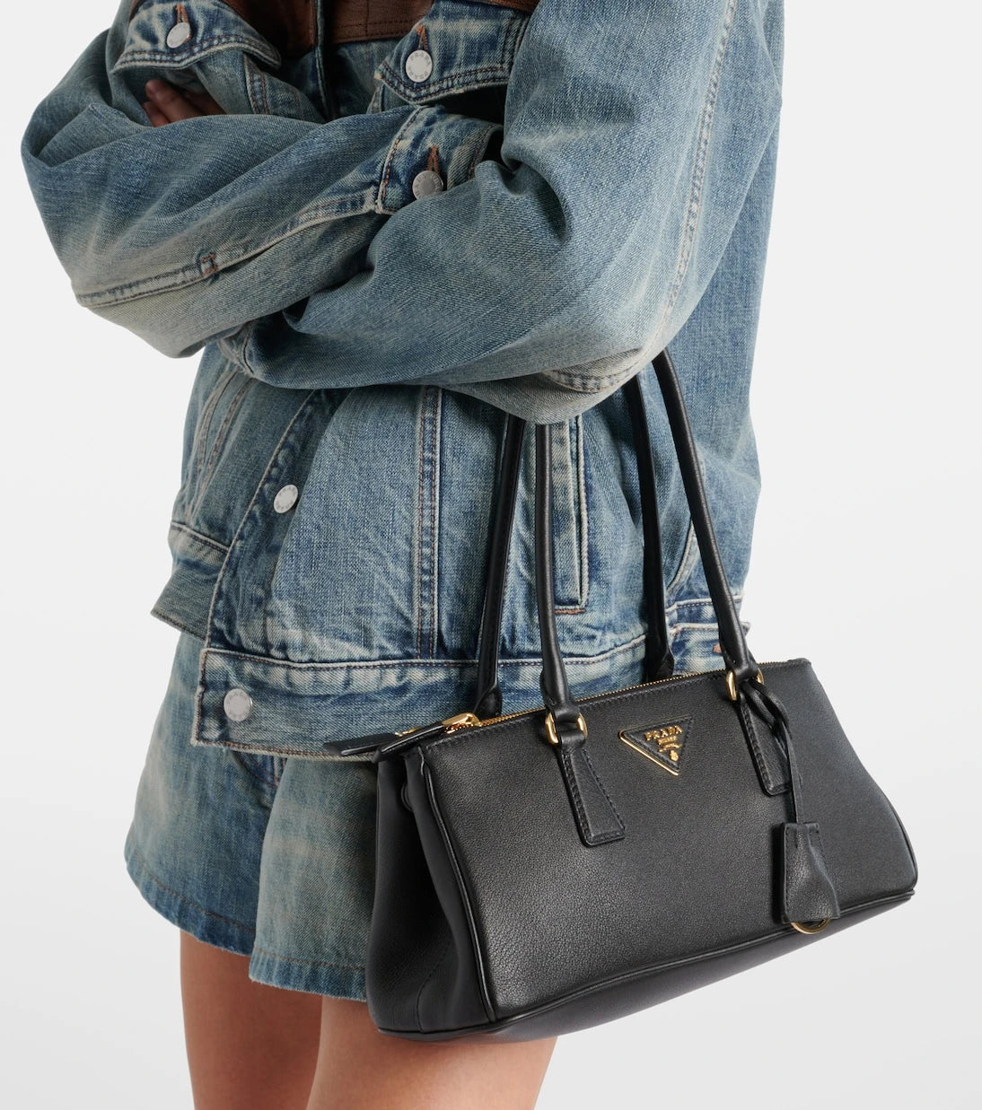 Prada - Prada Galleria Medium leather tote bag