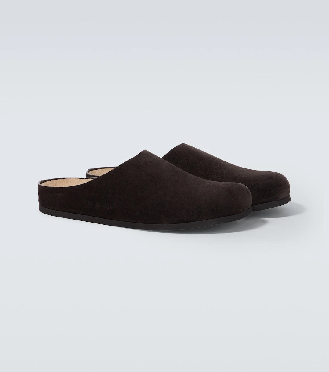 Common Projects - Suede clogs