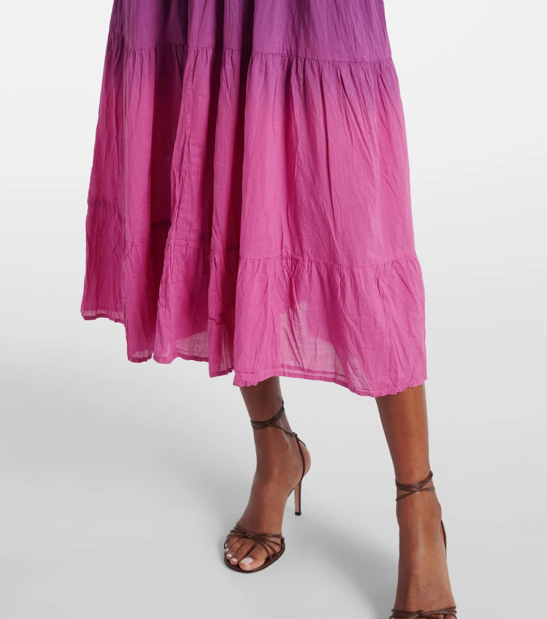 Velvet - Marilyn cotton voile midi dress