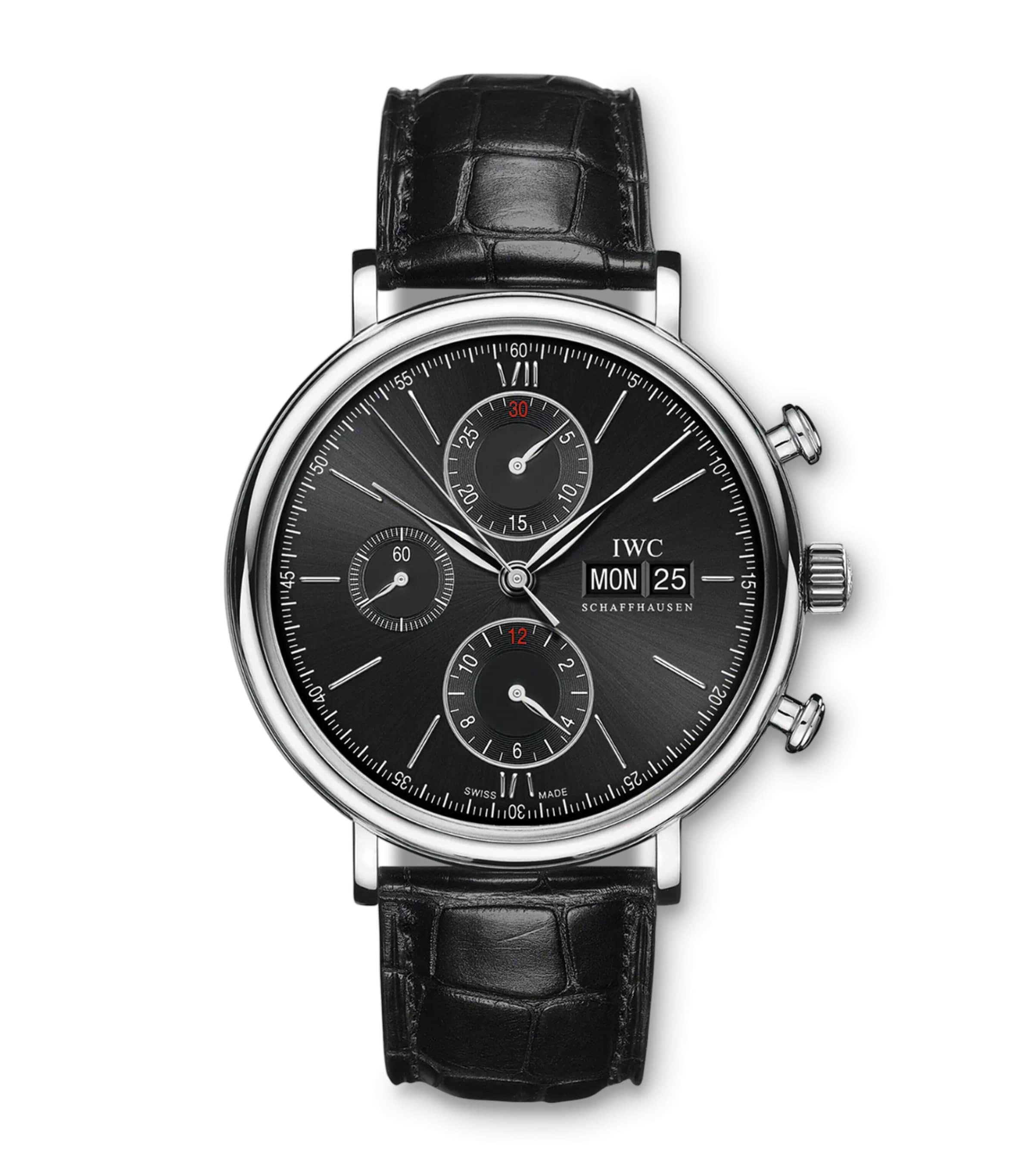 Stainless Steel Portofino Chronograph Watch 42mm