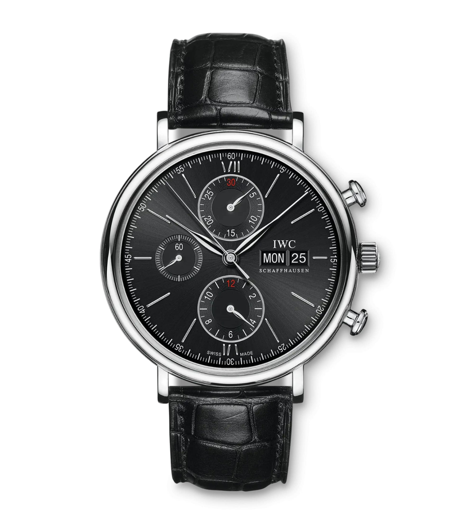Stainless Steel Portofino Chronograph Watch 42mm