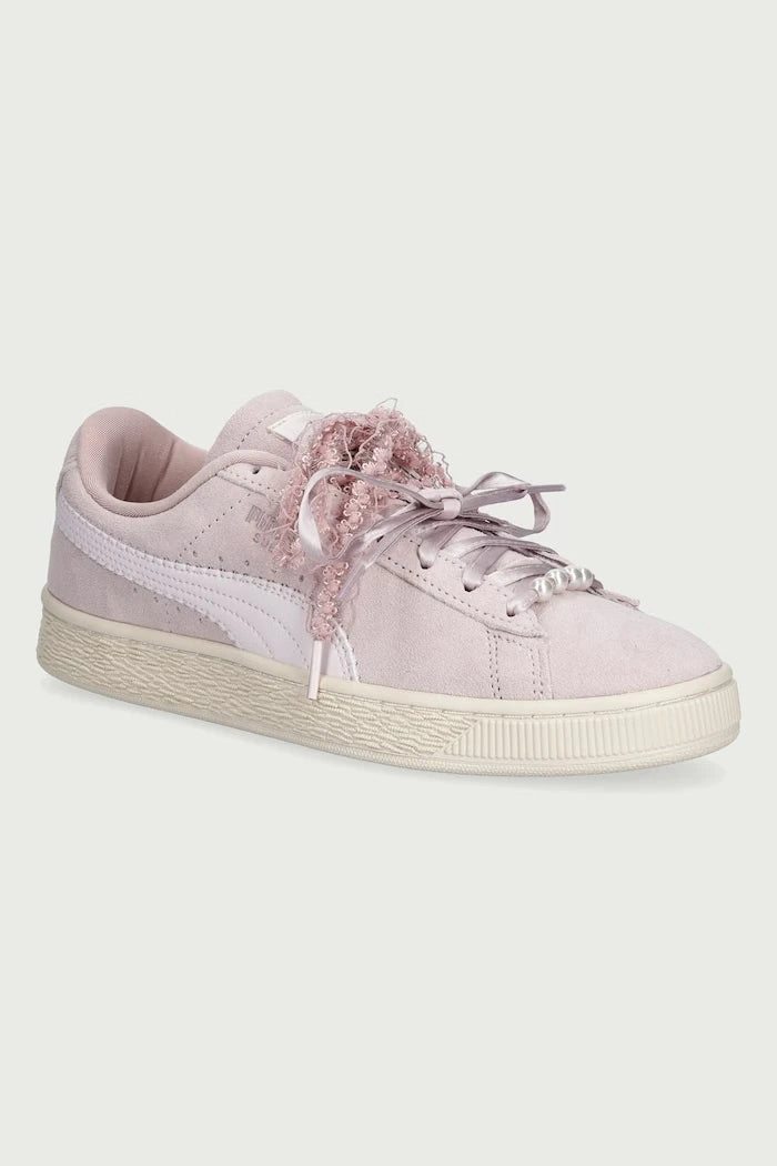 Suede Bloom kadın süet spor ayakkabı
