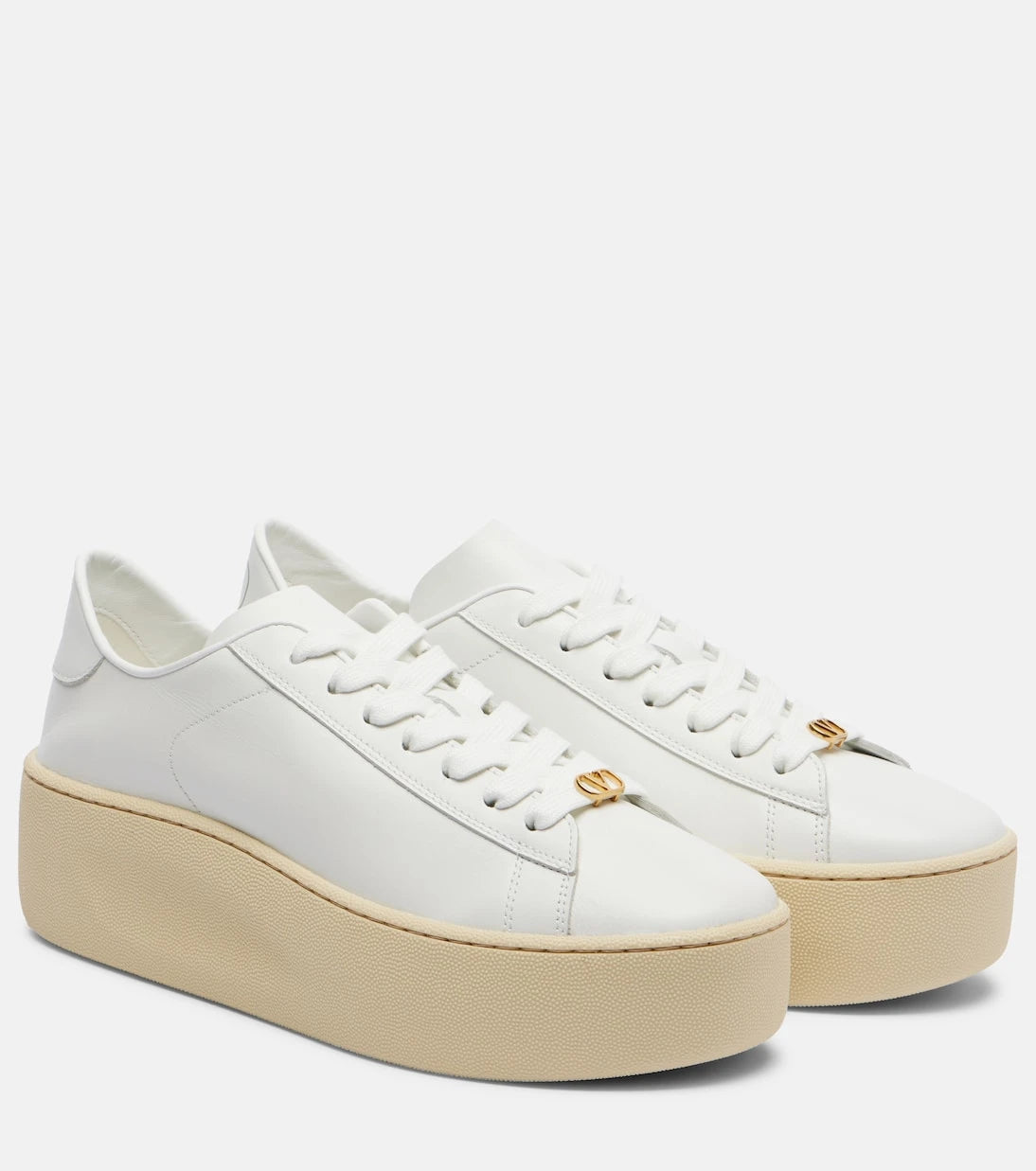 Valentino Garavani - Royco 55 leather platform sneakers