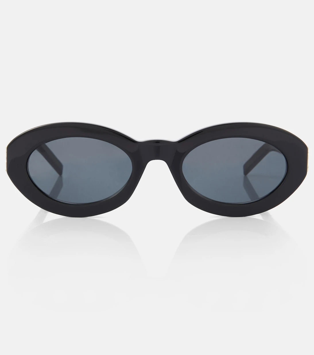 Saint Laurent - نظارة شمسية بيضاوية SL M136