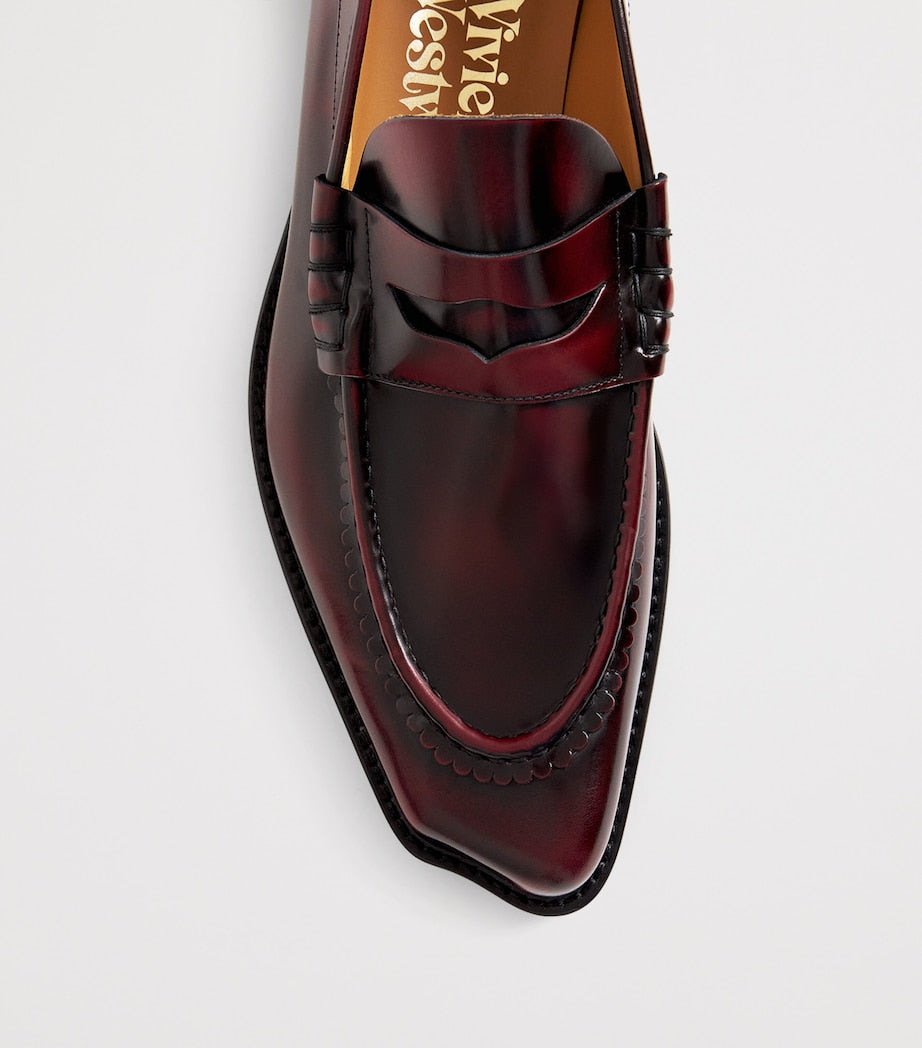 Vivienne Westwood Patent Leather Coin Loafers