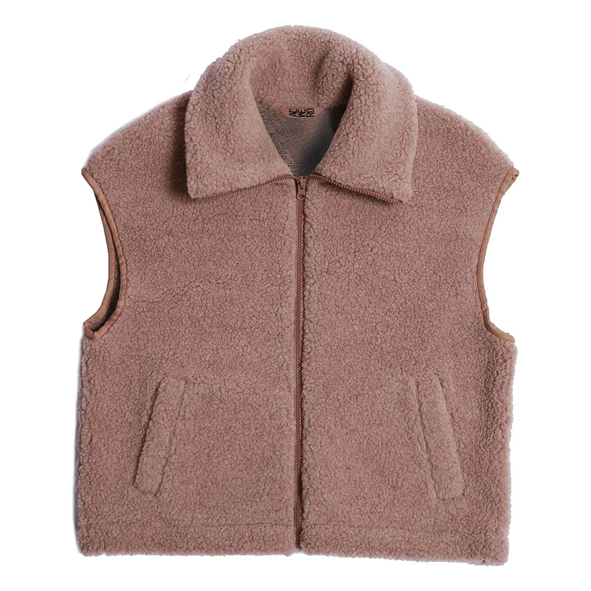 Alwero - Isla Light Sleeveless Jacket - Adult Collection | Dusty Pink