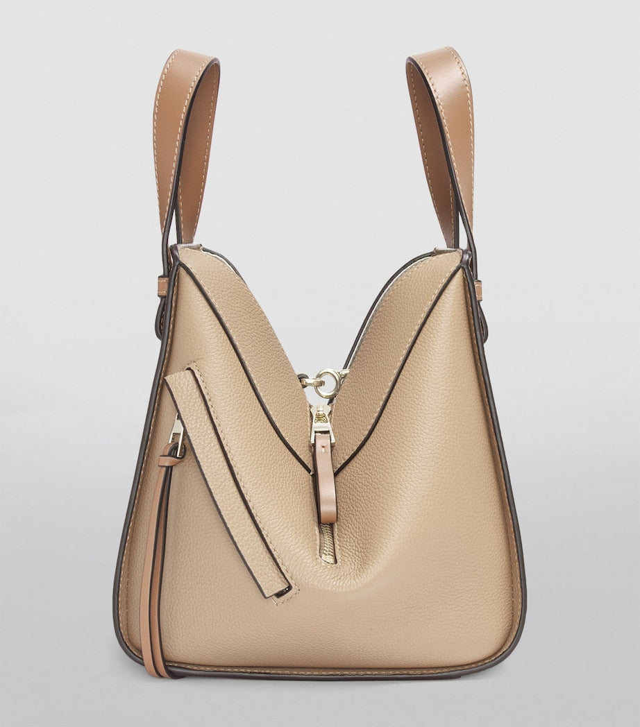 Leather Hammock Bag SAND